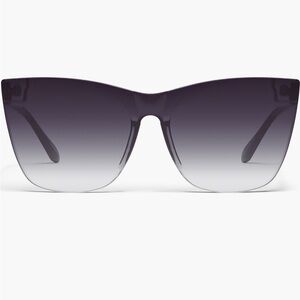 Quay Come Thru 144mm Gradient Cat Eye Sunglasses